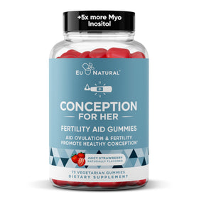 Gummies de Fertilité Eu Natural, 75 gummies pectine, vue de face