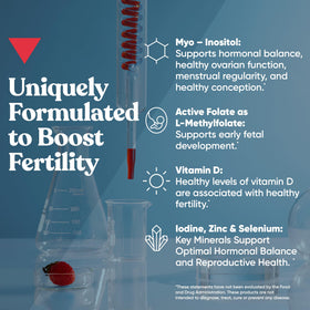 Gummies de Fertilité Eu Natural, vue de dessus du pot