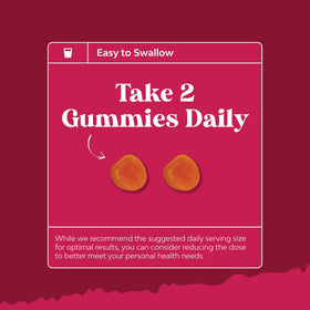 Gummies de fertilité Natures Craft sur une surface en bois