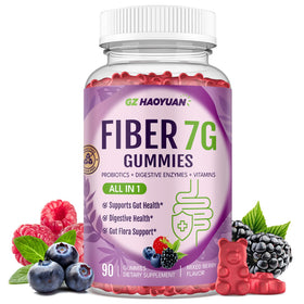 Gummies de fibre GZ HAOYUAN 90 Ct devant l'emballage