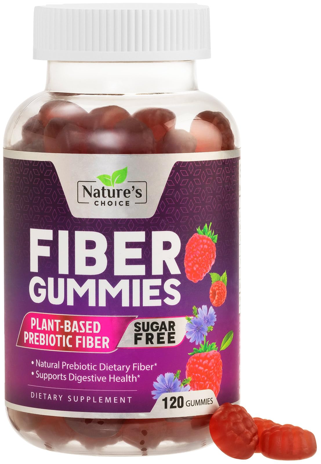 Gummies de Fibre Nature's Choice, 120 gummies en pot