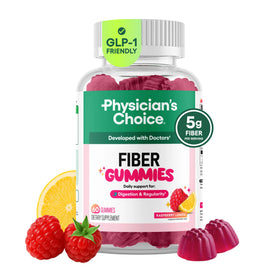 Gummies de fibre végétaliennes Physician's CHOICE, emballage avant