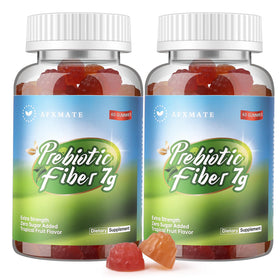 Gummies de fibres AFXMATE 120 unités en vue de face