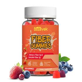Gummies de fibres alimentaires Babivek, flacon de 60 pièces