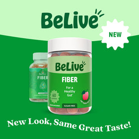 Gummies de fibres BeLive, présentation des gummies individuelles