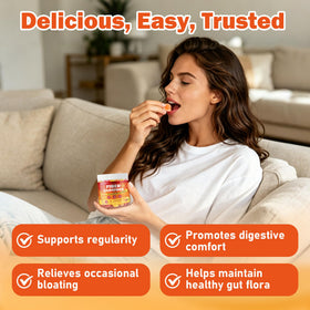 Gummies de fibres CleverasHealth 10g avec fruits et légumes