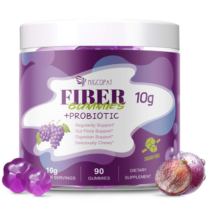 Gummies de Fibres Migcopat 10G saveur raisin, vue de face