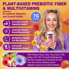 Gummies de Fibres NEVISS dans une main, format pratique