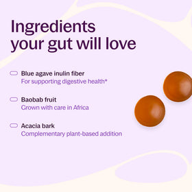 Gummies de Fibres Prébiotiques Bio New Chapter, prise en main