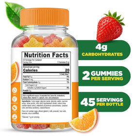 Gummies de glucose Lifeable avec goût de fruits mélangés