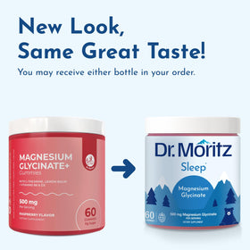 Gummies de Glycinate de Magnésium DR. MORITZ avec ingrédients naturels