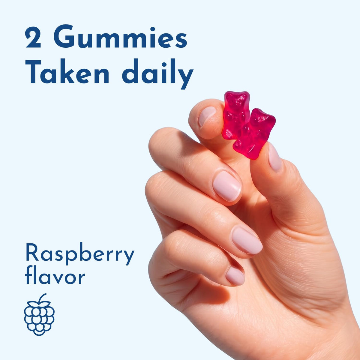 Gummies de Glycinate de Magnésium DR. MORITZ en main