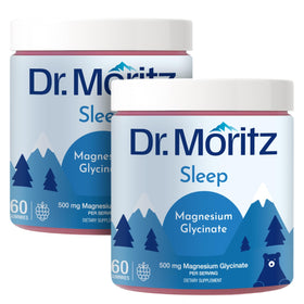 Gummies de Glycinate de Magnésium DR. MORITZ vue de face