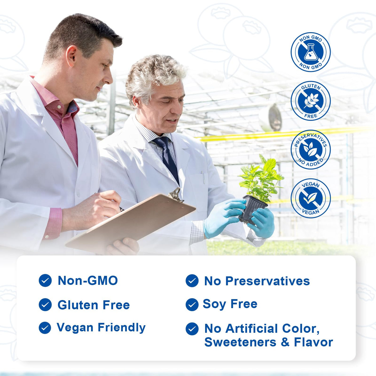 Gummies de glycinate de magnésium esverco sur une table, présentation du produit