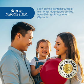 Gummies de glycinate de magnésium Nobi Nutrition, vue arrière du paquet