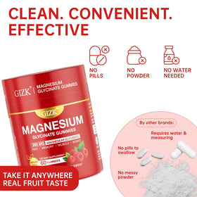 Gummies de Glycinate de Magnésium SAYIDON, en situation de consommation