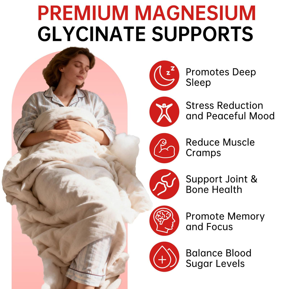 Gummies de Glycinate de Magnésium SAYIDON, présentation des gummies