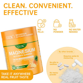 Gummies de Glycinate de Magnésium SAYIDON, présentation en famille