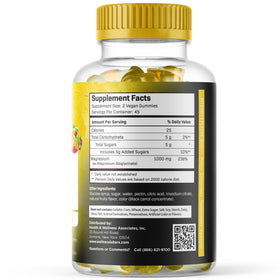 Gummies de Glycinate de Magnésium WELLNESS LABSRX, vue de côté