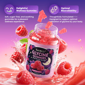 Gummies de Glycine 1000mg MEENCCD avec d'autres compléments
