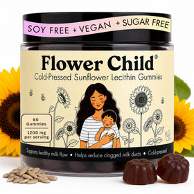 Gummies de lécithine de tournesol Flower Child, vue de face