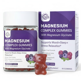 Gummies de Magnésium 300mg Sunshine & Rain ouvertes