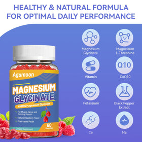 Gummies de Magnésium Agumoon, gros plan sur une gummy