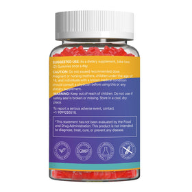 Gummies de Magnésium Agumoon, gummies dans un bol