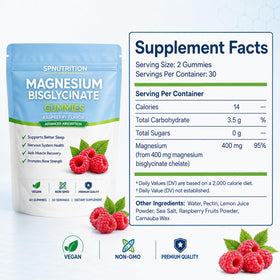 Gummies de magnésium bisglycinate Belano, texture et couleur