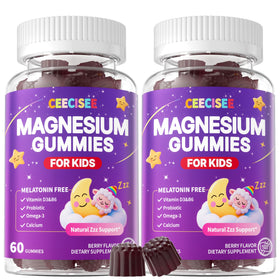 Gummies de Magnésium Ceecisee pour enfants, emballage avant
