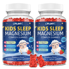 Gummies de Magnésium CFILIHTC pour enfants, pot de 120 unités