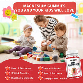 Gummies de magnésium CFILIHTC, présentation des gummies en forme de fraise