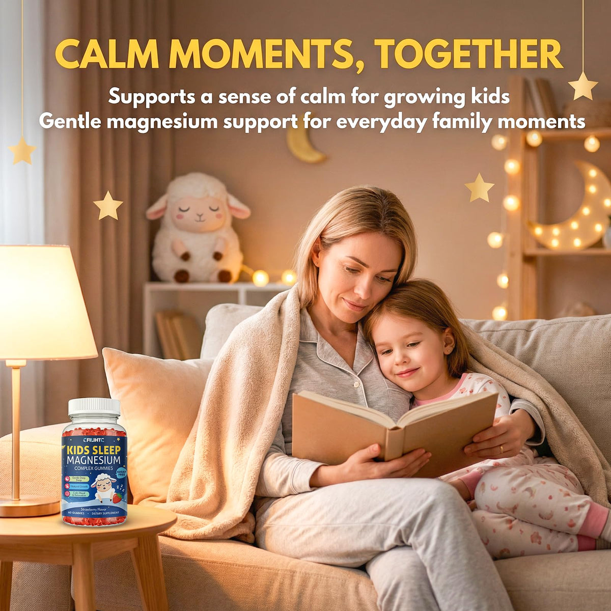 Gummies de Magnésium CFILIHTC, utilisation quotidienne par des enfants