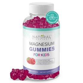Gummies de magnésium citrate Natural BioScience, vue de face