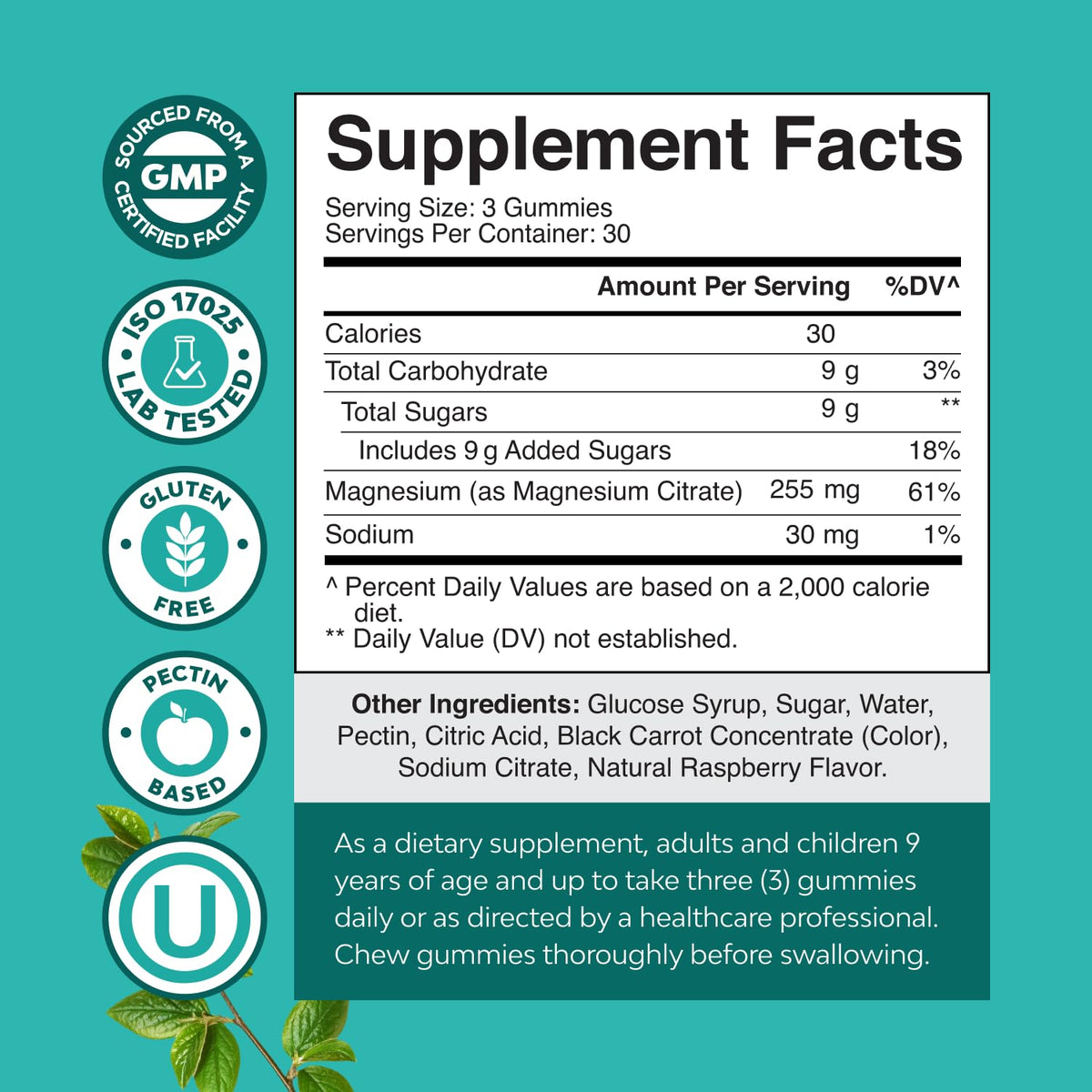 Gummies de Magnésium Citrate Natures Craft, ambiance daily wellness avec des gummies