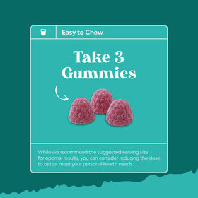 Gummies de Magnésium Citrate Natures Craft, présentation sur une table