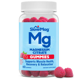 Gummies de magnésium citrate Slow-Mag 60 unités, vue de face