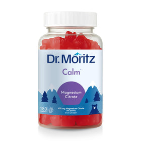 Gummies de magnésium DR. MORITZ 400 MG 180 gummies végétaliennes en pot