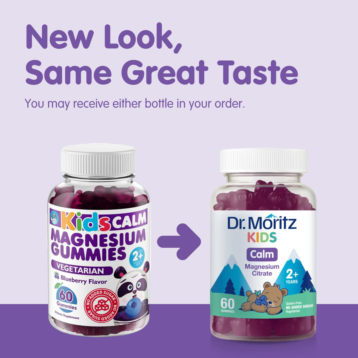 Gummies de magnésium DR. MORITZ, portion recommandée