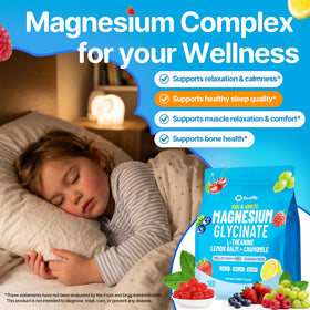 Gummies de magnésium ECOFIB avec fruits naturels