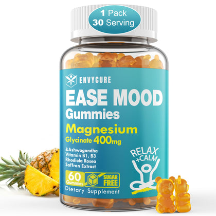 Gummies de magnésium EnvyCure 400mg en vue de face