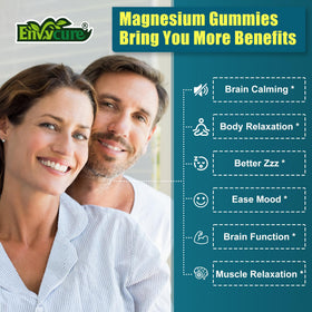 Gummies de magnésium EnvyCure dans une main