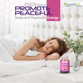 Gummies de magnésium Essentialife en gros plan