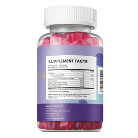 Gummies de magnésium esverco, gummies dans un bol