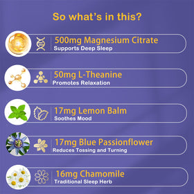 Gummies de magnésium esverco, gummies individuelles sur une table