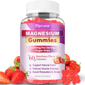 Gummies de magnésium Flyrocer 60 unités, vue de face