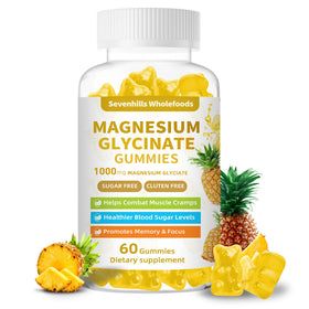 Gummies de Magnésium Glycinate 1000mg Sevenhills Wholefoods vue avant
