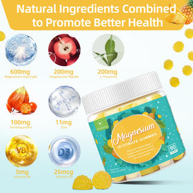 Gummies de magnésium glycinate AFXMATE, prise en main