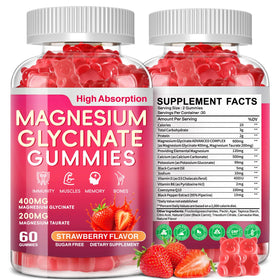 Gummies de magnésium glycinate Biokynt 600mg, vue de face