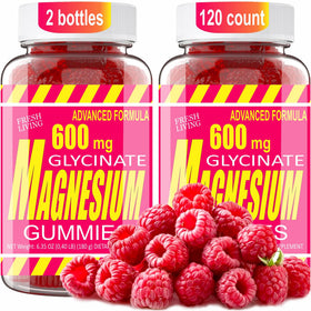 Gummies de Magnésium Glycinate BIZYAC 400mg, vue de face